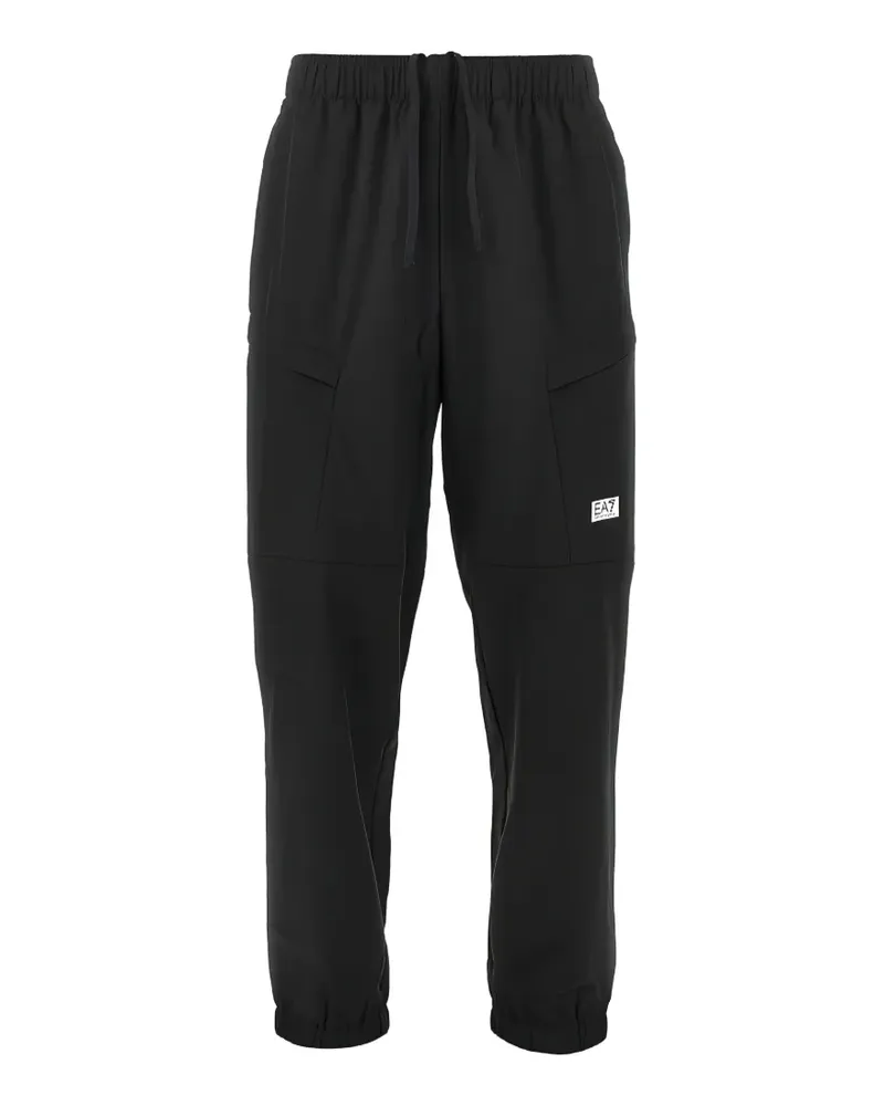 EA7 Jogginghose mit Kordelzug - Schwarz Schwarz