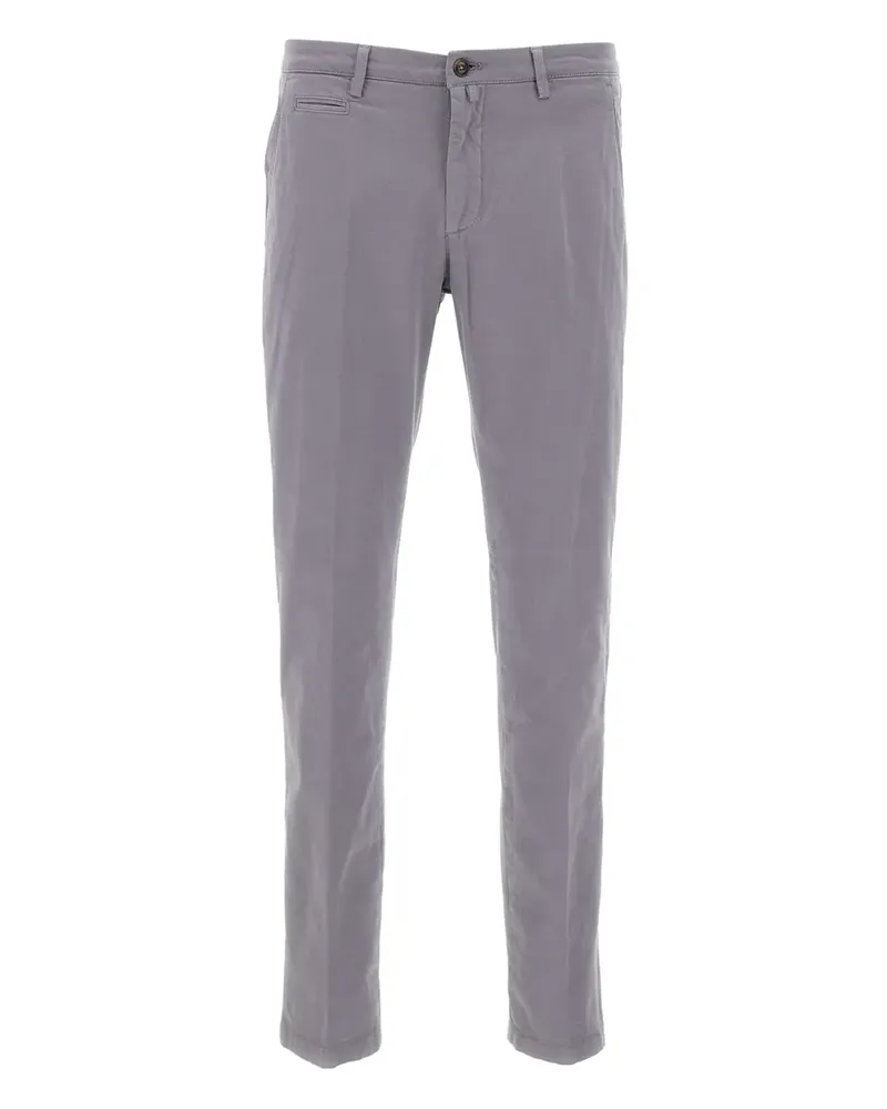 Briglia 1949 Chino mit schmalem Schnitt - Grau Grau