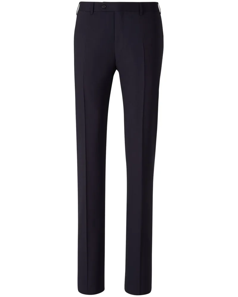 Canali Klassische Hose - Blau Blau
