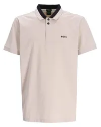 HUGO BOSS Paddy Poloshirt mit Logo-Print Nude