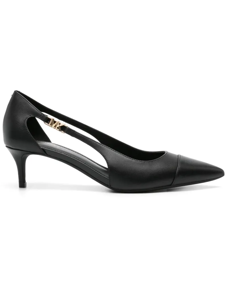Michael Kors Pumps mit Logo-Schild - Schwarz Schwarz
