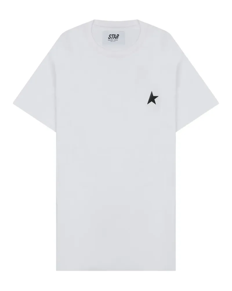 Golden Goose T-Shirt mit Logo-Print - Weiß Weiß