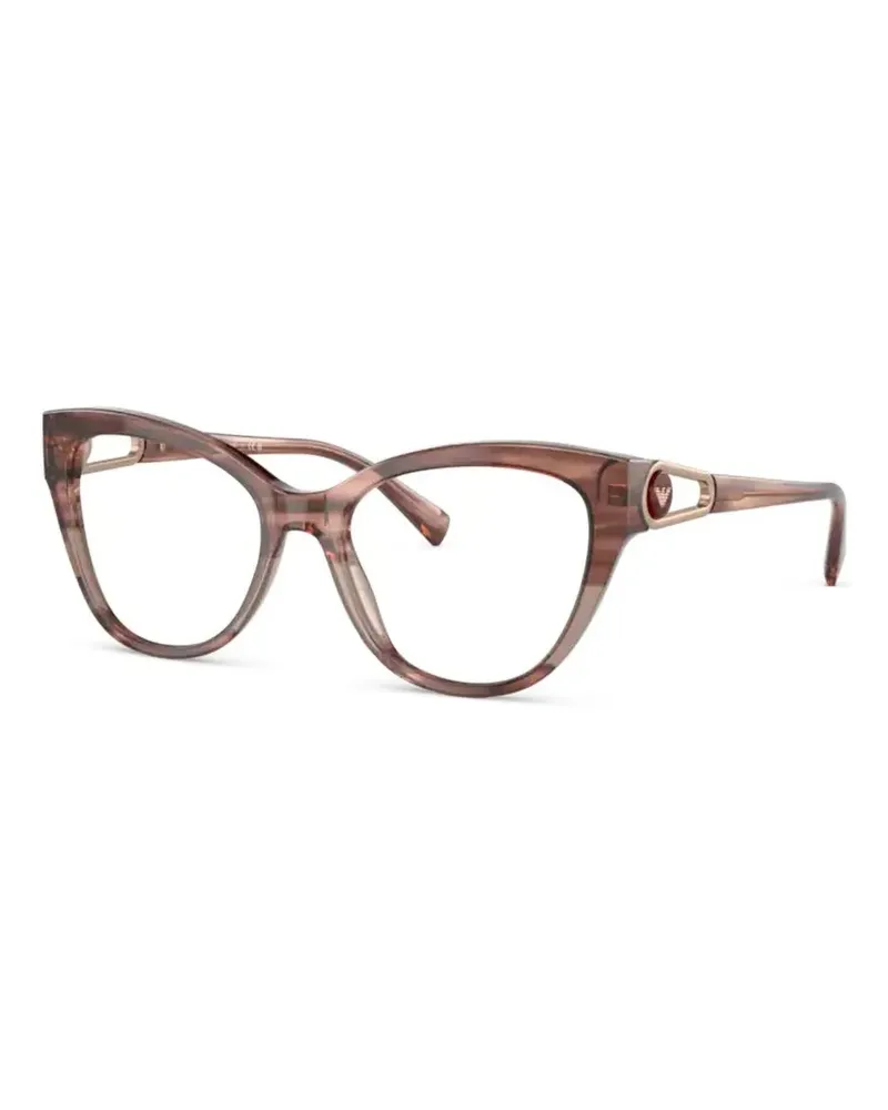 Emporio Armani Cat-Eye-Brille - Rosa Rosa