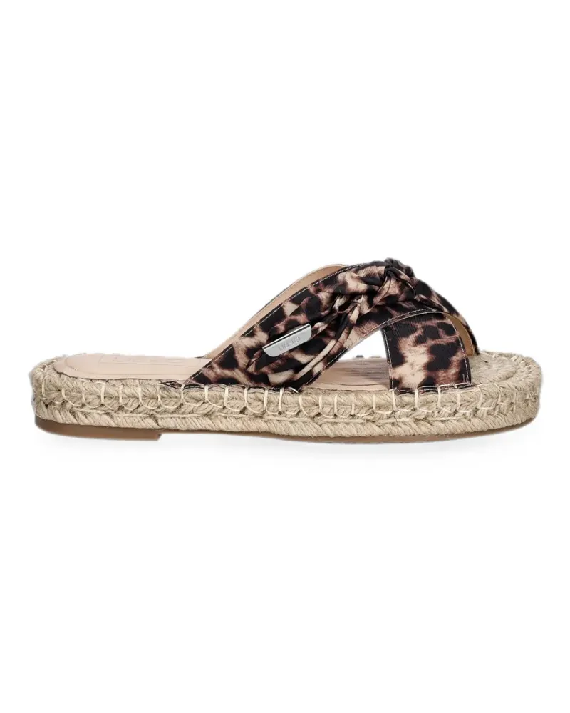 Liu Jo Espadrilles mit Leopardenprint - Nude Nude