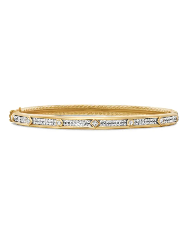 David Yurman 18kt Modern Renaissance Gelbgoldarmreif mit Diamant Gold