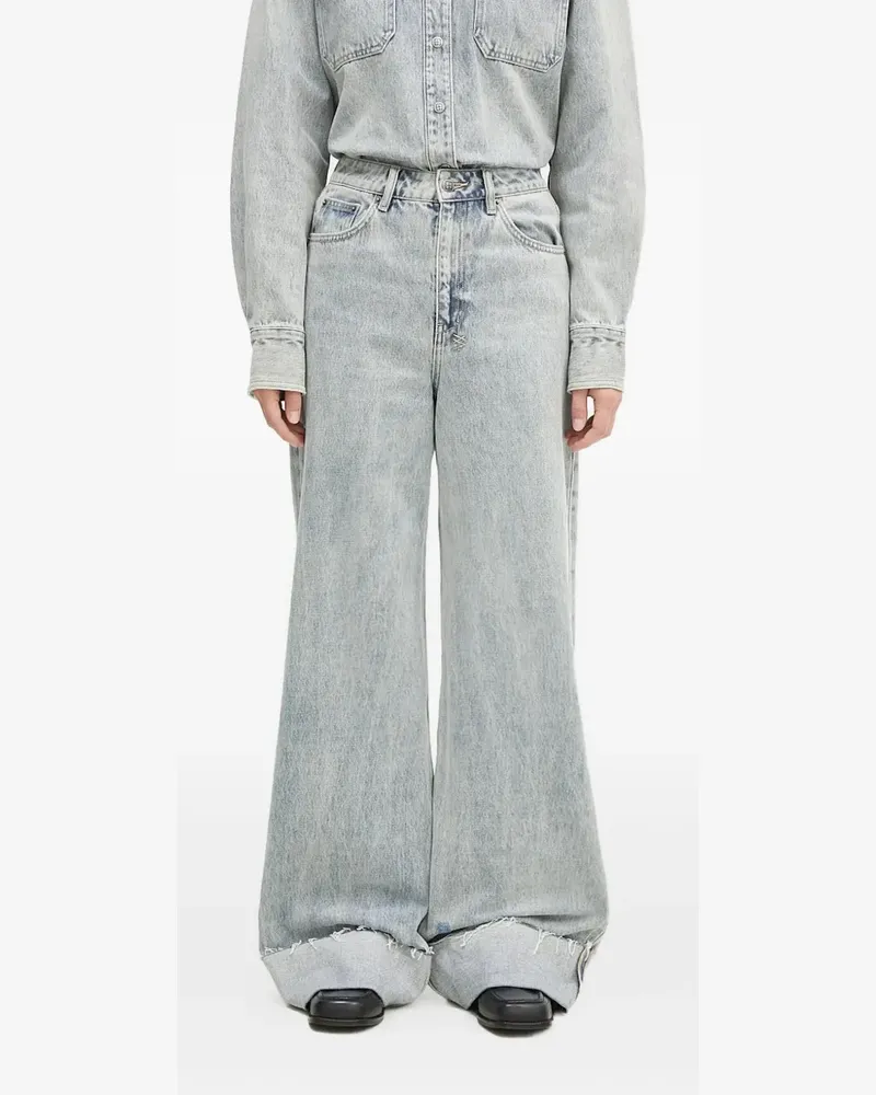 ksubi Strider Worn Cuffed Jeans - Blau Blau