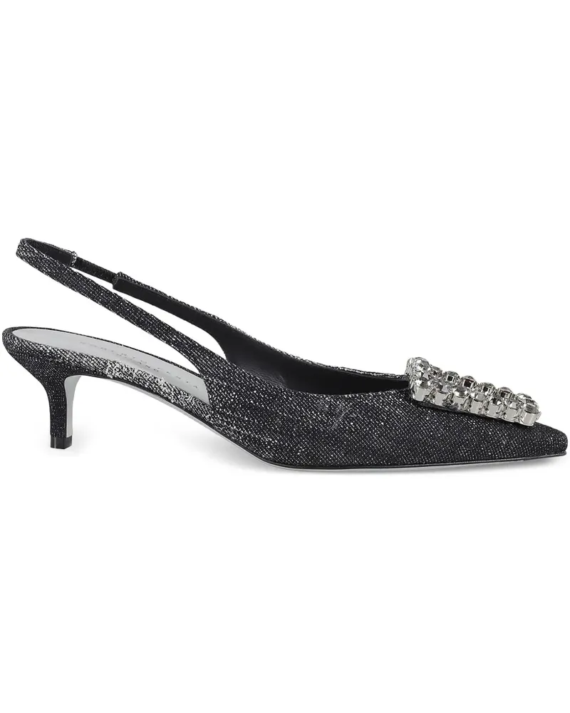 FESTA Milano Futura Pumps 40mm - Schwarz Schwarz