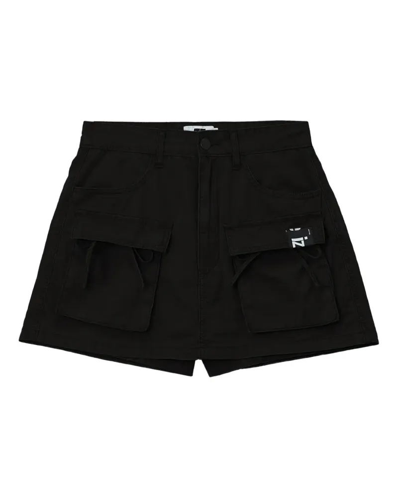 Izzue Shorts mit Taschen - Schwarz Schwarz