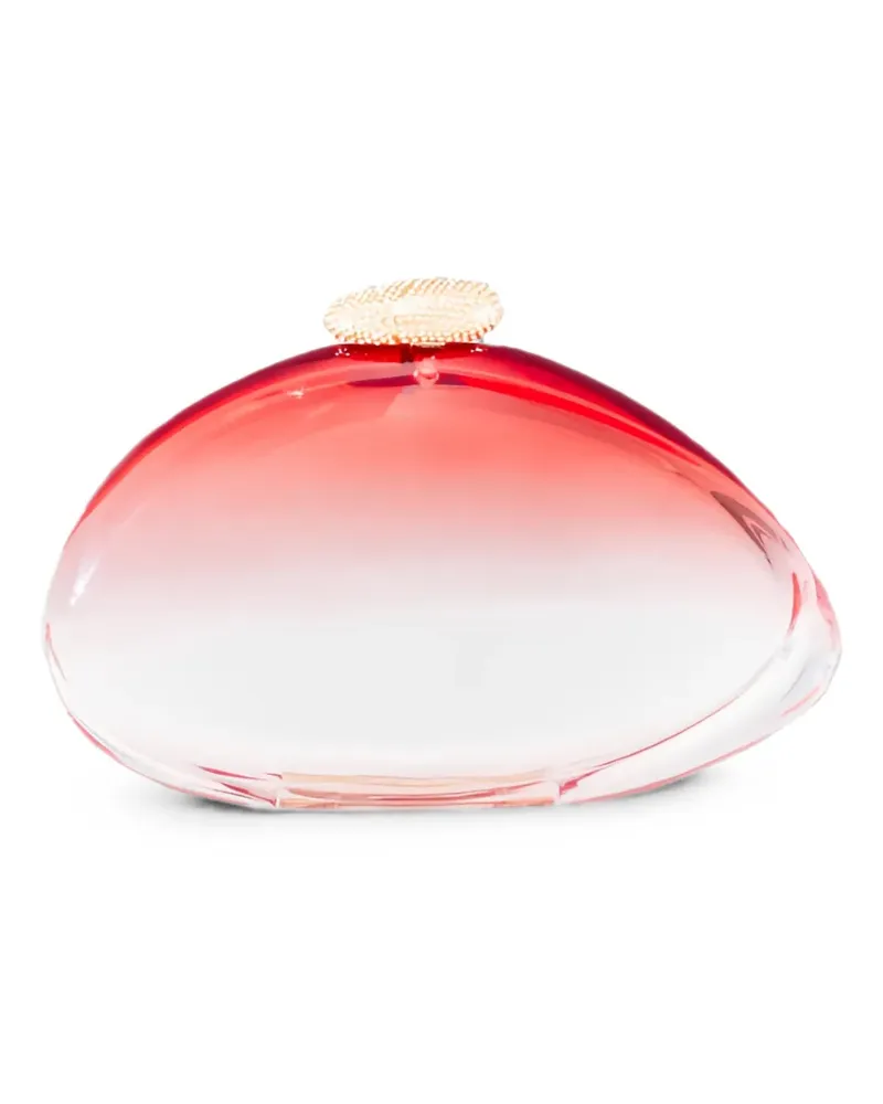 Benedetta Bruzziches Ariel gradient-effect embellished clutch bag - Rot Rot