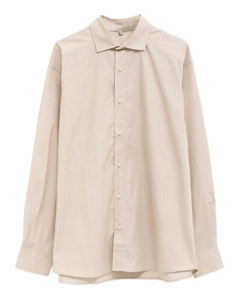 Baserange Claude striped shirt - Nude Nude