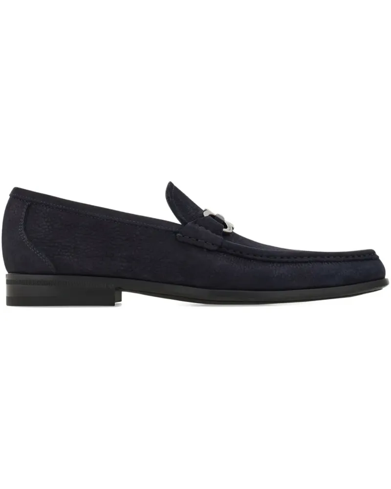 Ferragamo Loafer mit Gancini-Spange - Blau Blau