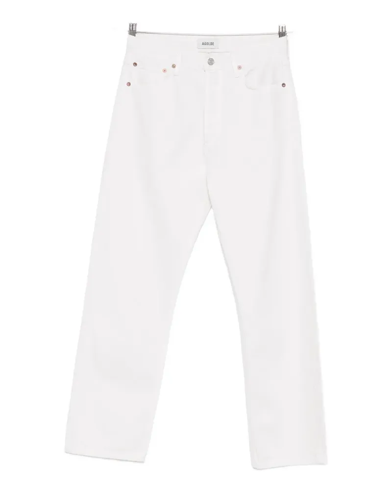 AGOLDE five-pocket jeans - Weiß Weiß
