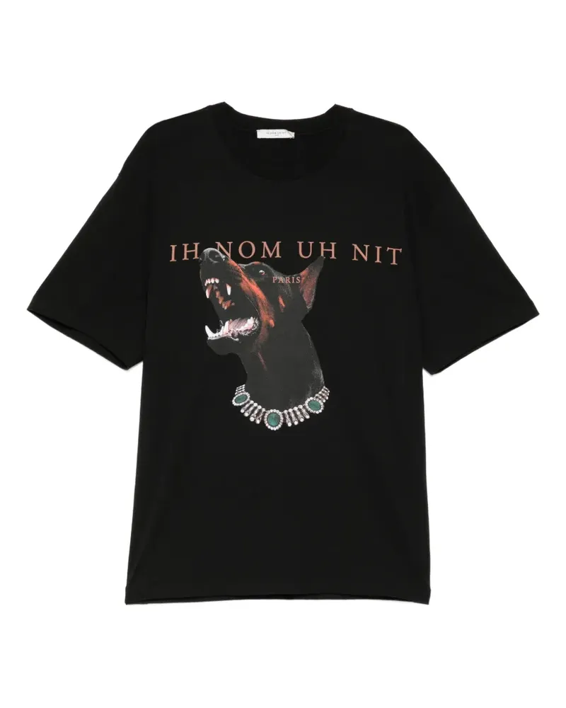 IH NOM UH NIT T-Shirt mit grafischem Print - Schwarz Schwarz