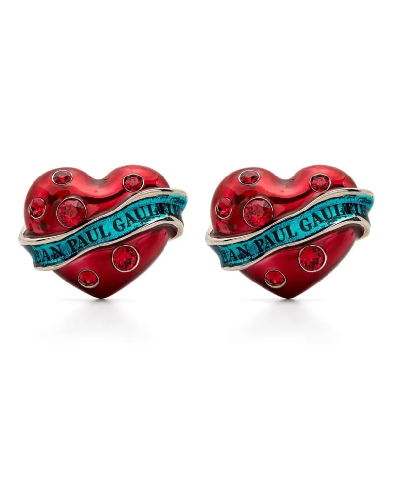 Jean Paul Gaultier The Big Heart Ohrringe - Silber Silber