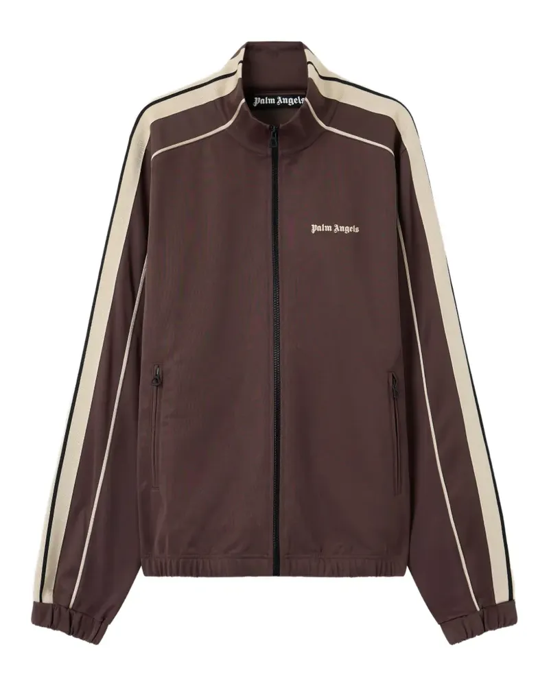 Palm Angels Classic Logo Vintage Sportjacke - Braun Braun