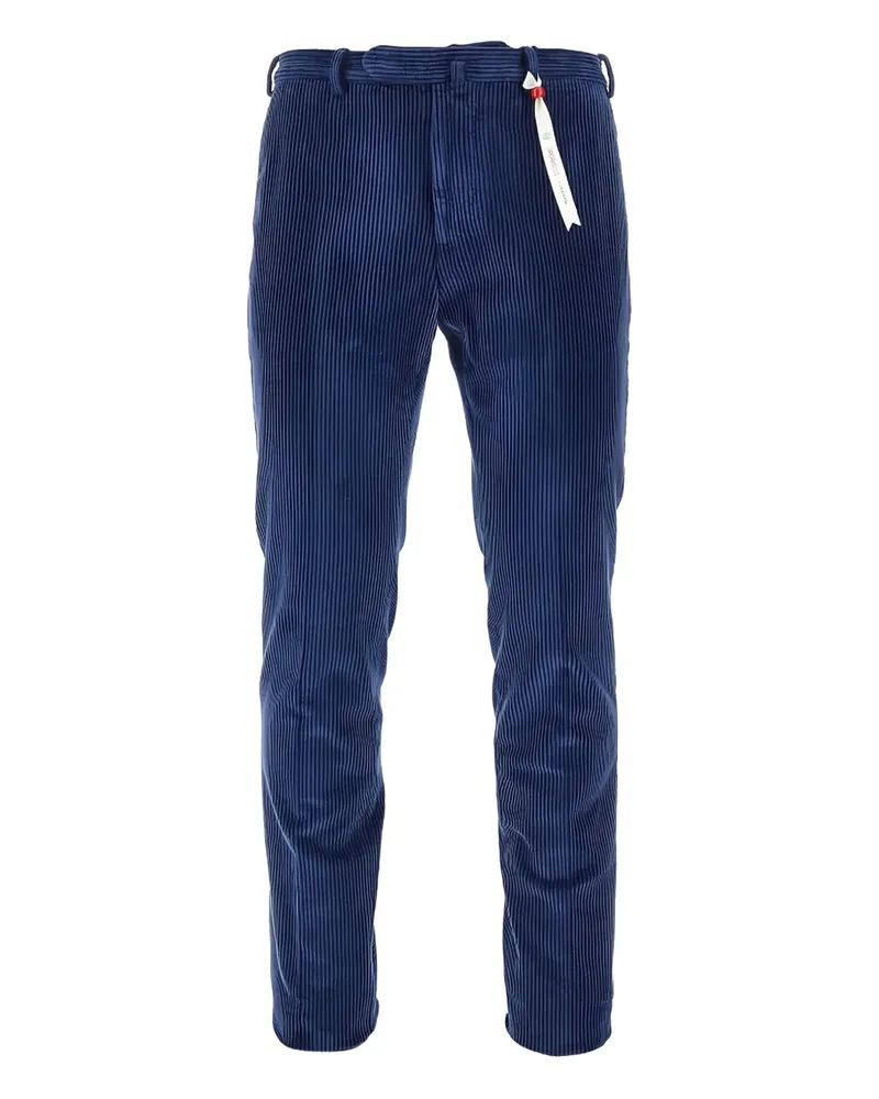 Biagio Santaniello Evoluto corduroy trousers - Blau Blau