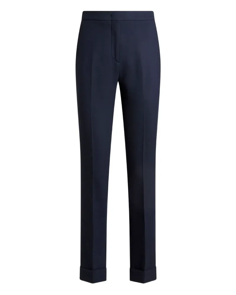 Etro Klassische Cropped-Hose - Blau Blau