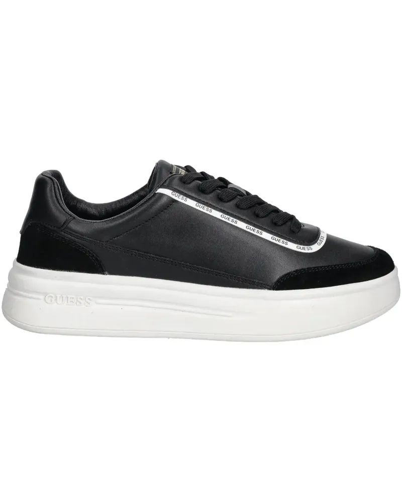 Guess Winno Plateau-Sneakers mit Logo - Schwarz Schwarz