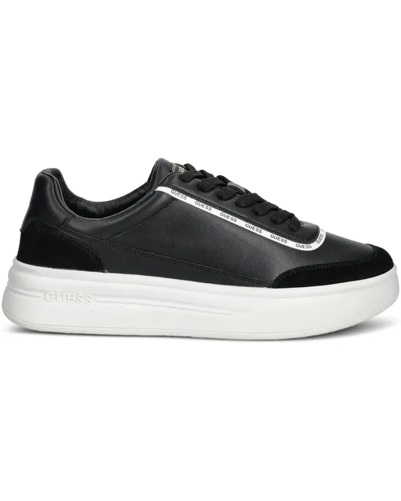 Guess Winno Plateau-Sneakers mit Logo - Schwarz Schwarz