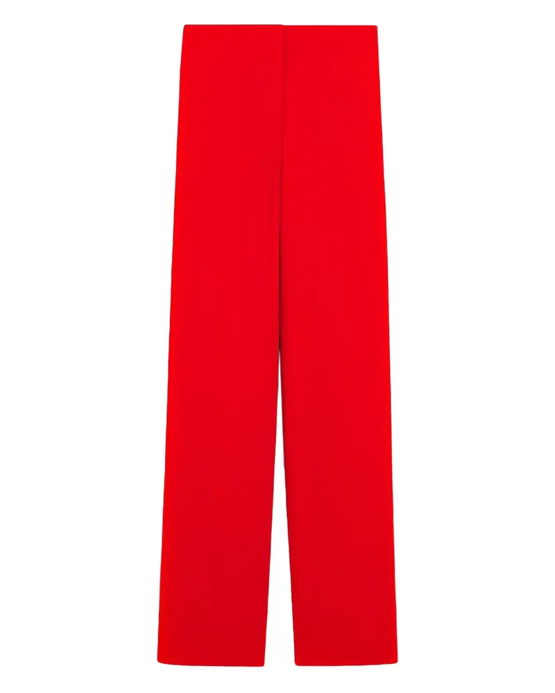 SPORTMAX Hose mit Kontrasteinsätzen - Rot Rot