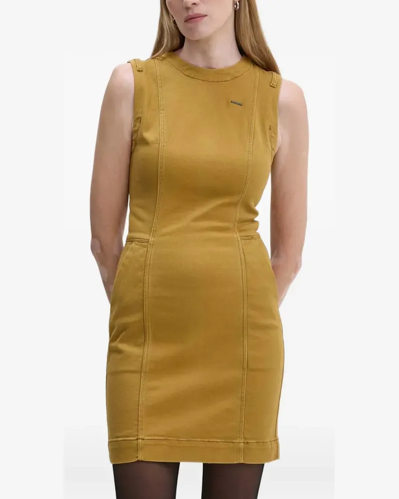 G-STAR RAW Kleid mit Logo-Schild - Nude Nude