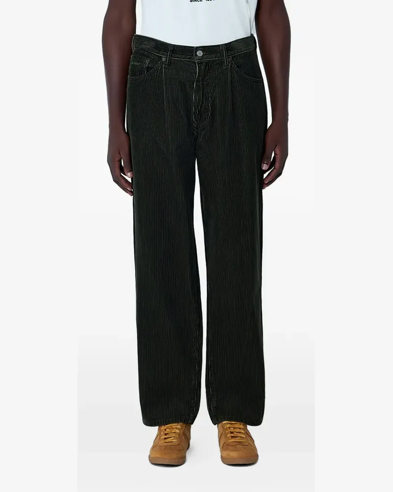 Levi's x Barbour wide-leg corduroy trousers - Blau Blau