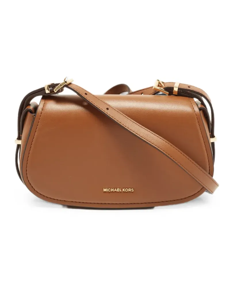 Michael Kors Lydia crescent crossbody bag - Braun Braun