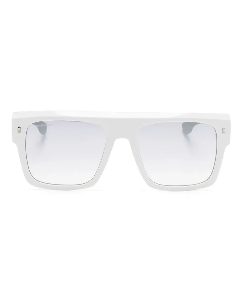 Dsquared2 Hype Brille mit eckigem Gestell - Weiß Weiß