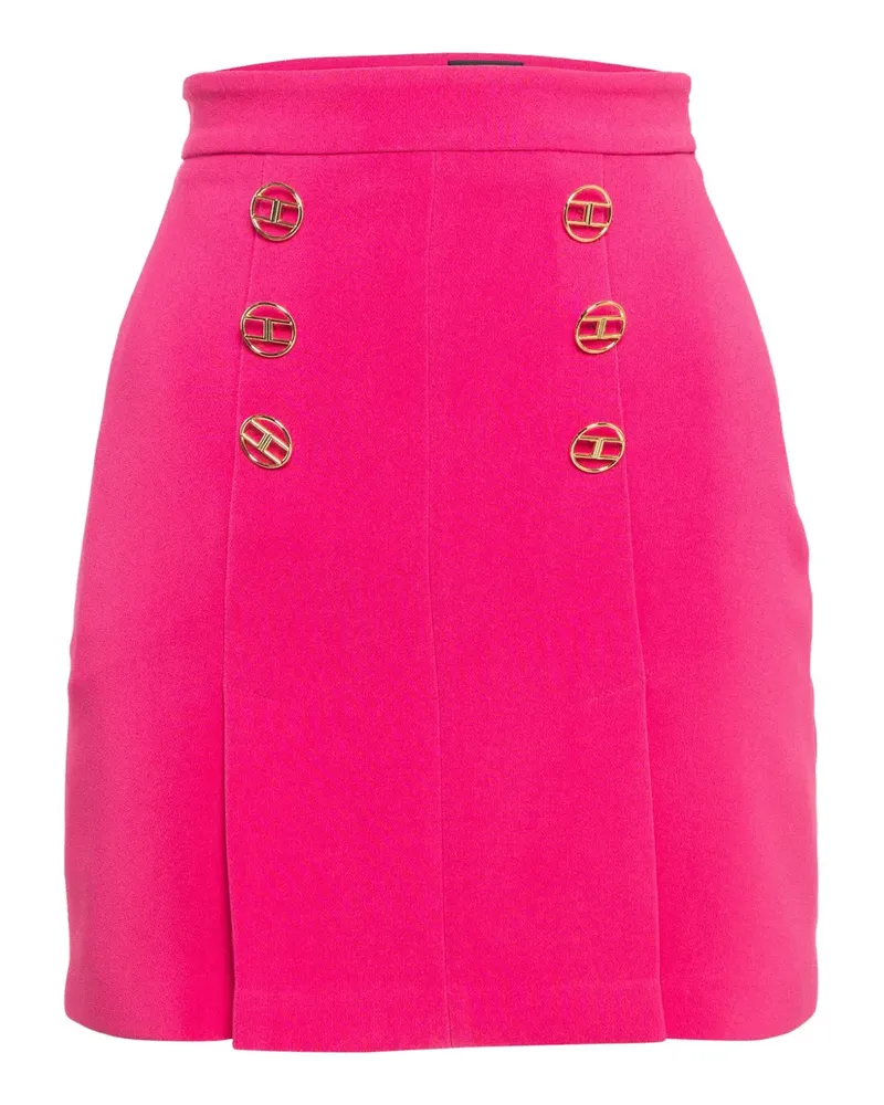 Elisabetta Franchi Pre-owned Minirock mit Zierknöpfen - Rosa Rosa