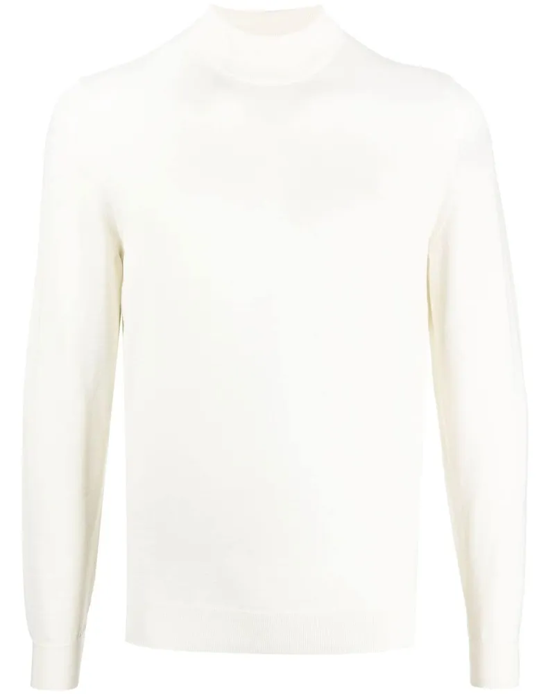 Drumohr  Dolcevita Pullover - Weiß Weiß