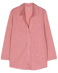 Majestic Cardigan aus Leinengemisch Rosa