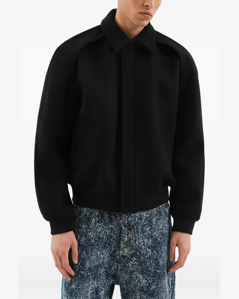 1989 STUDIO Magic embroidered bomber jacket - Blau Blau