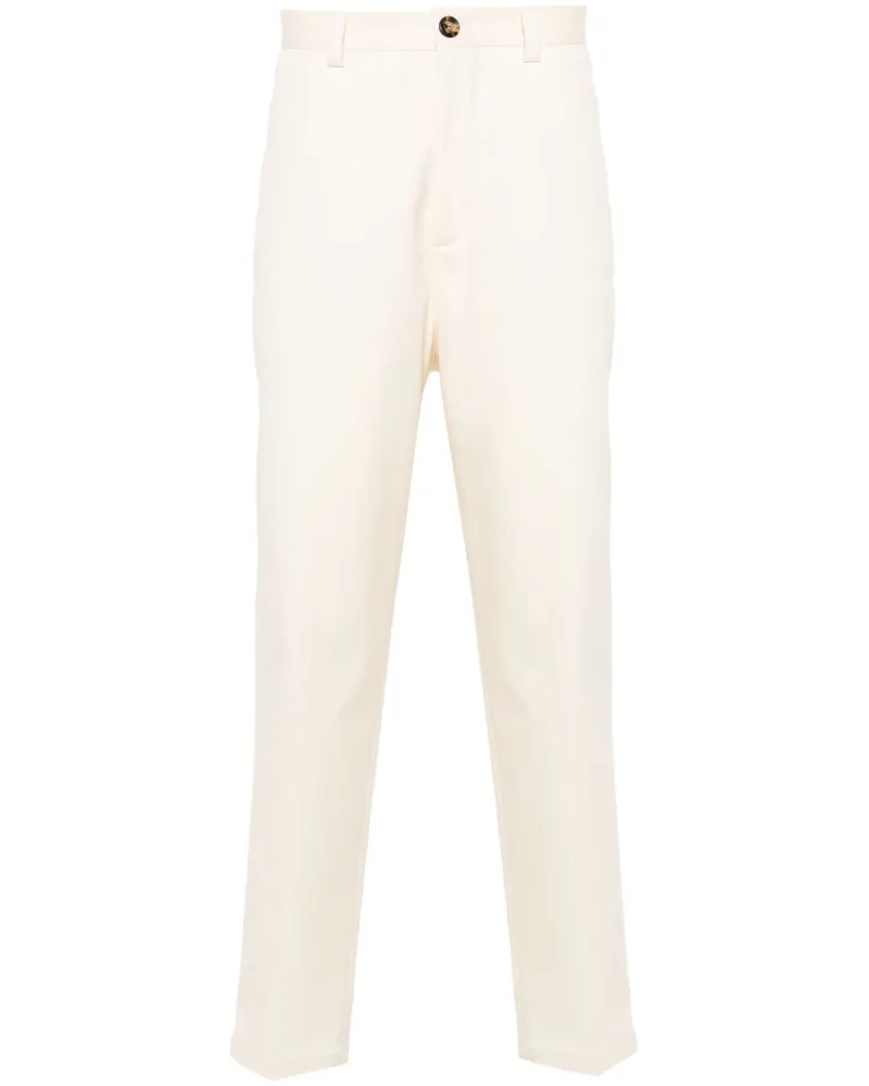 Brunello Cucinelli Hose mit geradem Schnitt - Weiß Weiß