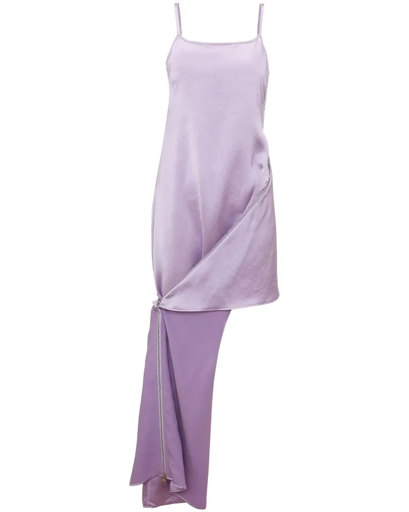 J.W.Anderson Kleid mit Falten - Violett Violett