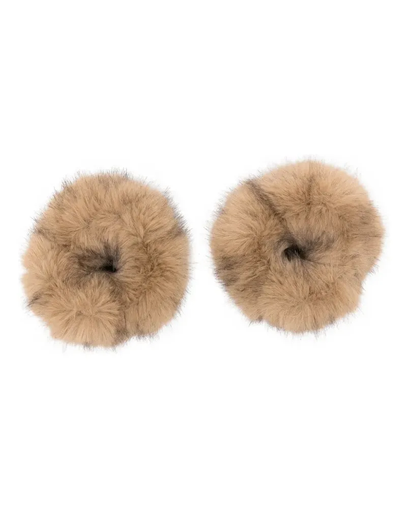 By Malene Birger Elbie Bündchen aus Faux Fur - Braun Braun