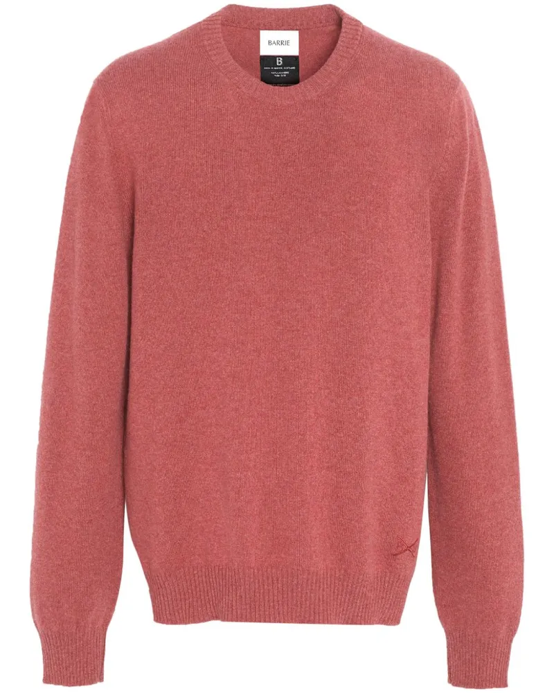Barrie B Label Pullover aus Kaschmir - Rot Rot