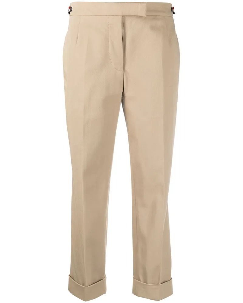 Thom Browne Klassische Cropped-Hose - Braun Braun