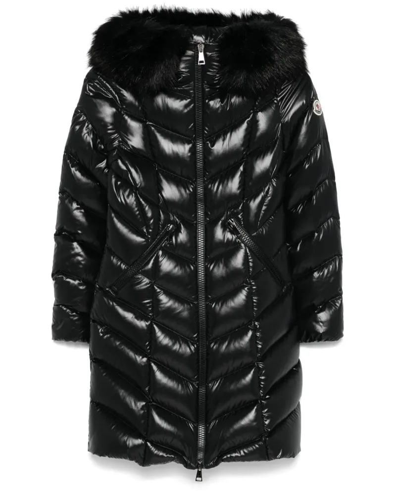 Moncler Fulmarus Mantel - Schwarz Schwarz