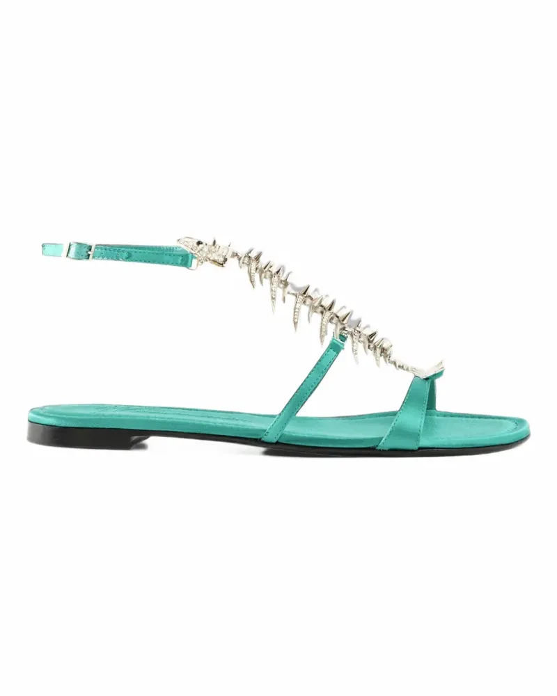 Giuseppe Zanotti x Antonioli Slim 2.0 Sandalen - Grün Grün