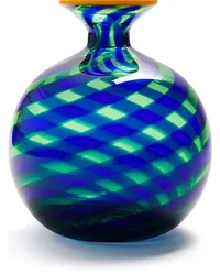 La DoubleJ Zweifarbige Ciccio Vase (11,5cm x 10cm Blau