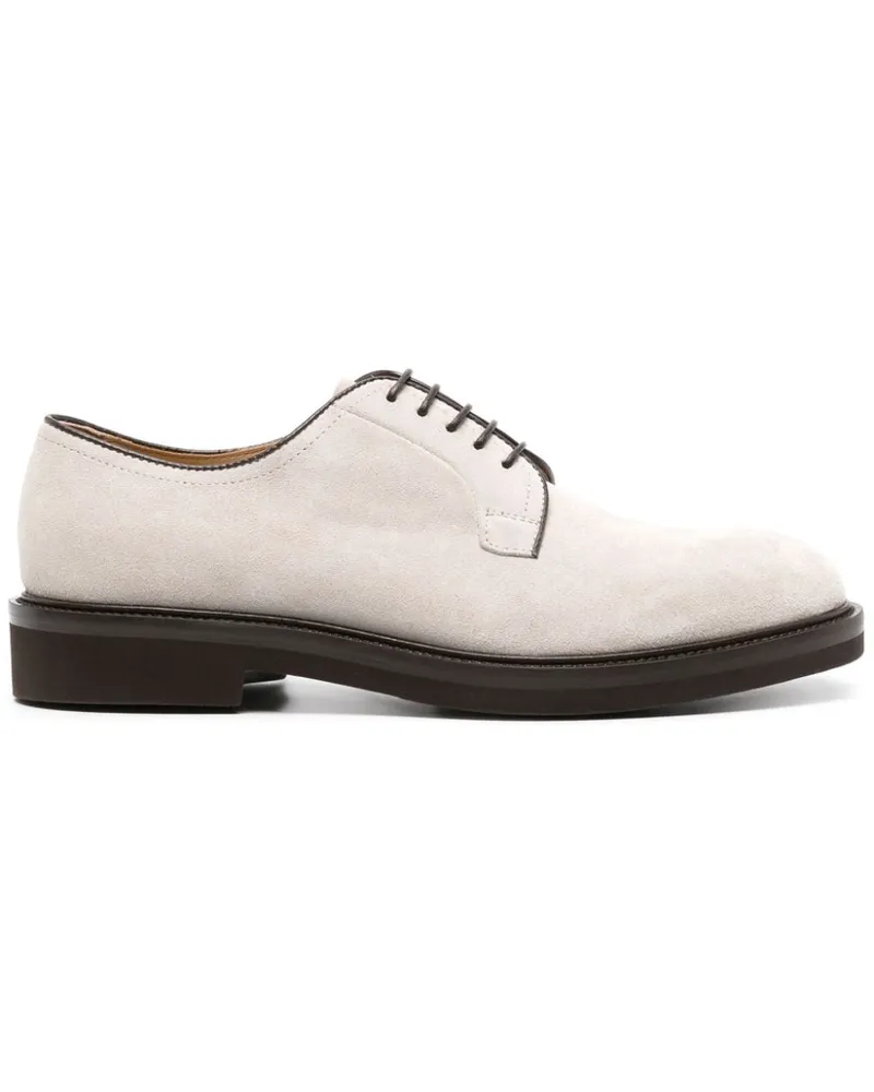 Scarosso Harry Derby-Schuhe aus Wildleder - Nude Nude
