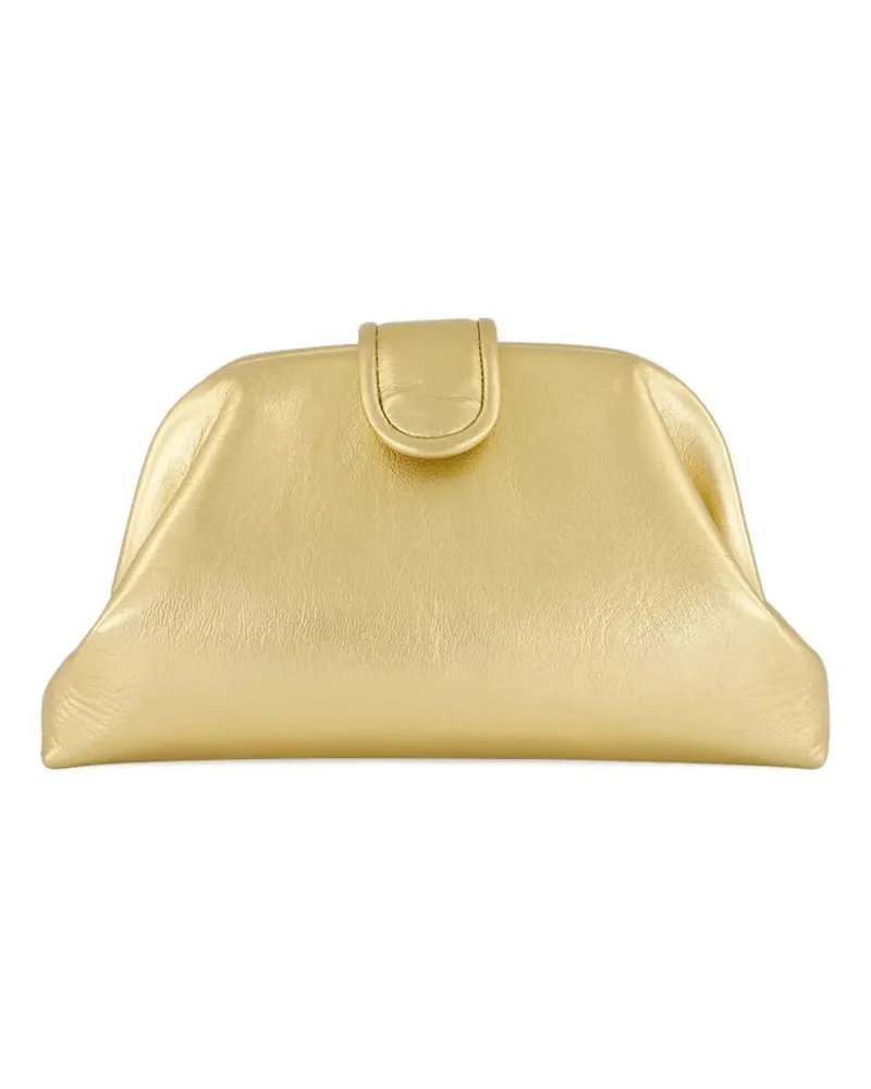 PAULA Klassische Clutch - Gold Gold