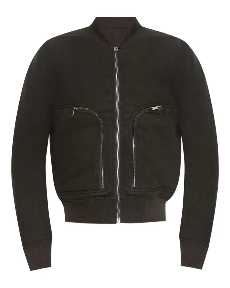 Rick Owens Bomberjacke mit Reißverschluss - Grau Grau