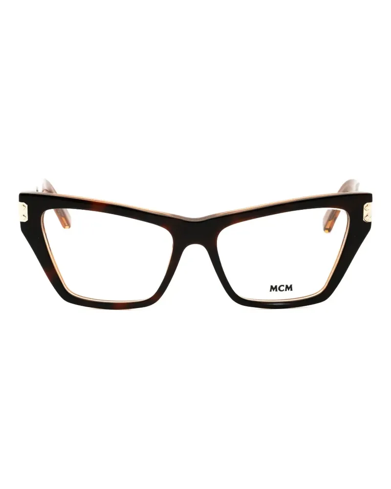 MCM cat-eye frame glasses - Braun Braun
