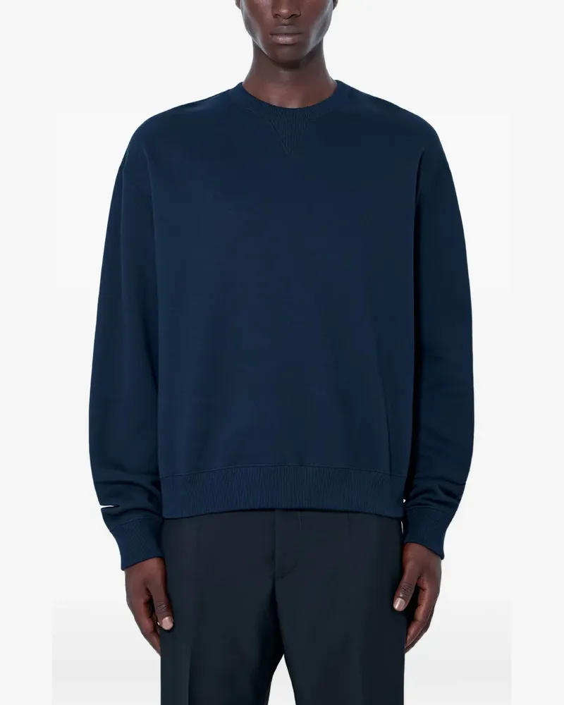 Jil Sander Pullover mit Rundhalsausschnitt - Blau Blau