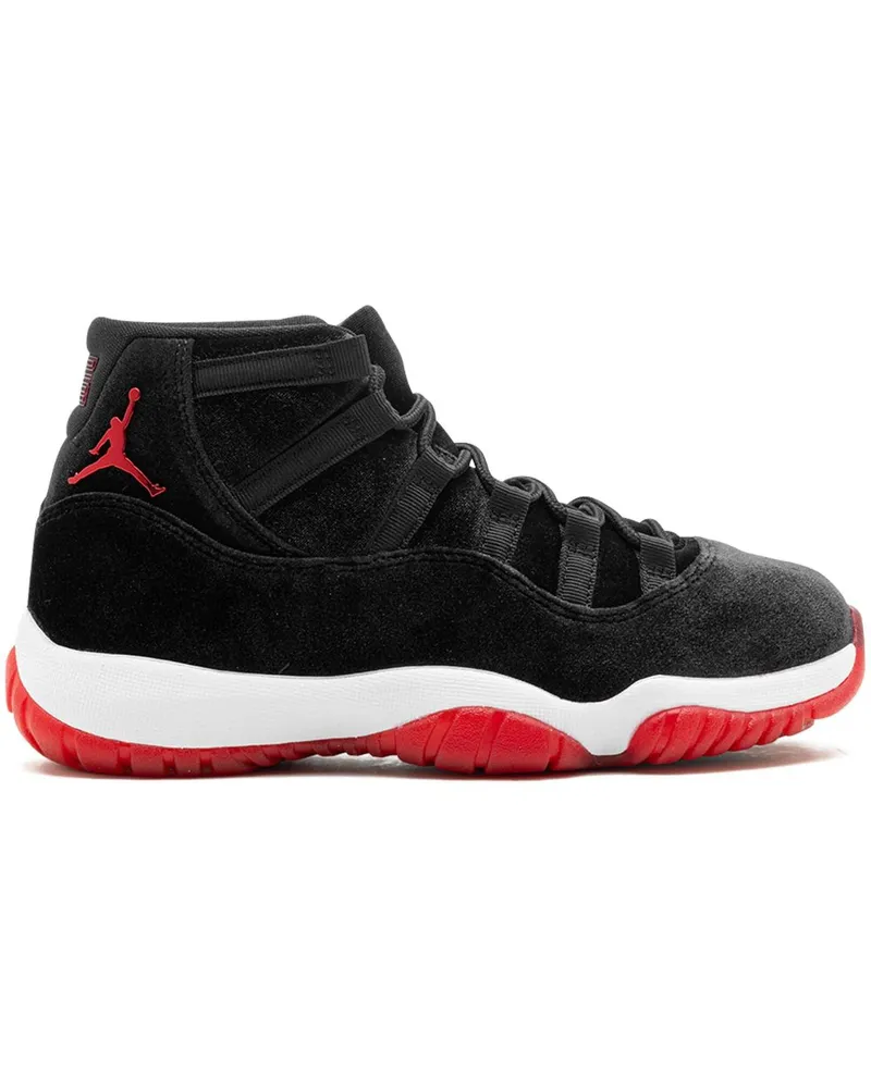 Jordan Air Bred Velvet" Sneakers - Schwarz Schwarz