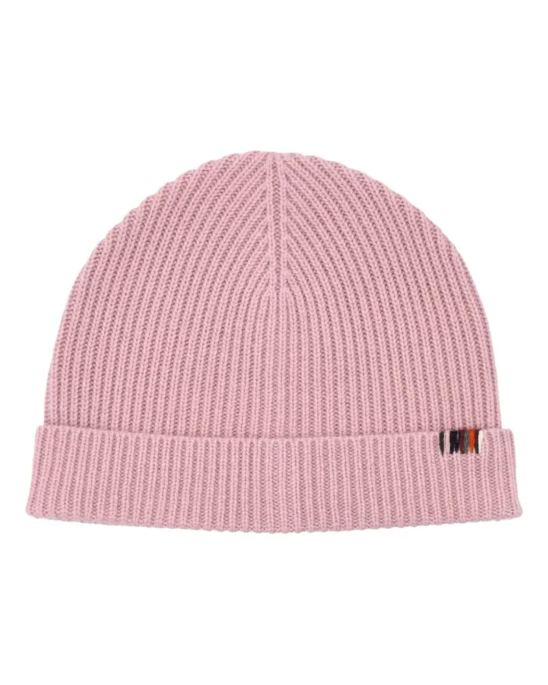 extreme cashmere ribbed beanie hat - Rosa Rosa