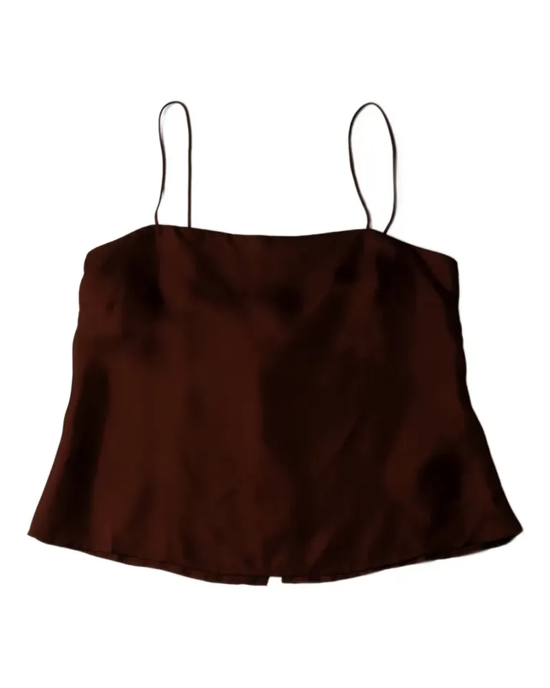 St. Agni twill cami - Braun Braun