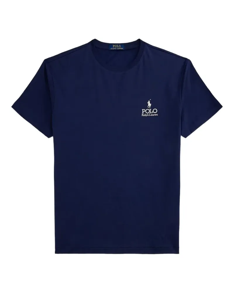 Ralph Lauren logo-detail cotton T-shirt - Blau Blau