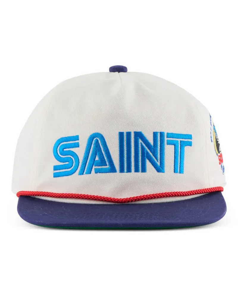 SAINT MXXXXXX x SEGA Baseballkappe mit Stickerei - Weiß Weiß